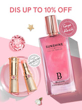 Load image into Gallery viewer, <b>Crystal Cherry Lip Gloss, Fashion Neon SUNSHINE Eau De Parfum 50ml/15ml</b><br>Swarovski co-branding ,Floral aquatic/female