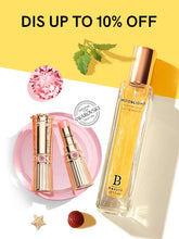 Load image into Gallery viewer, <b> Crystal Cherry Lip Gloss, Fashion Neon MOONLIGHT Eau De Parfum 50ml/15ml</b><br>Swarovski co-branding ,Chypre fruity/female