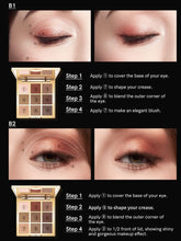Load image into Gallery viewer, <b>All-in-one Eye Shadow Palette 9 Color Golden Flow </b><br>
