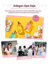 Load image into Gallery viewer, <b>Crystal Cherry Lip Gloss, Fashion Neon SUNSHINE Eau De Parfum 50ml/15ml</b><br>Swarovski co-branding ,Floral aquatic/female
